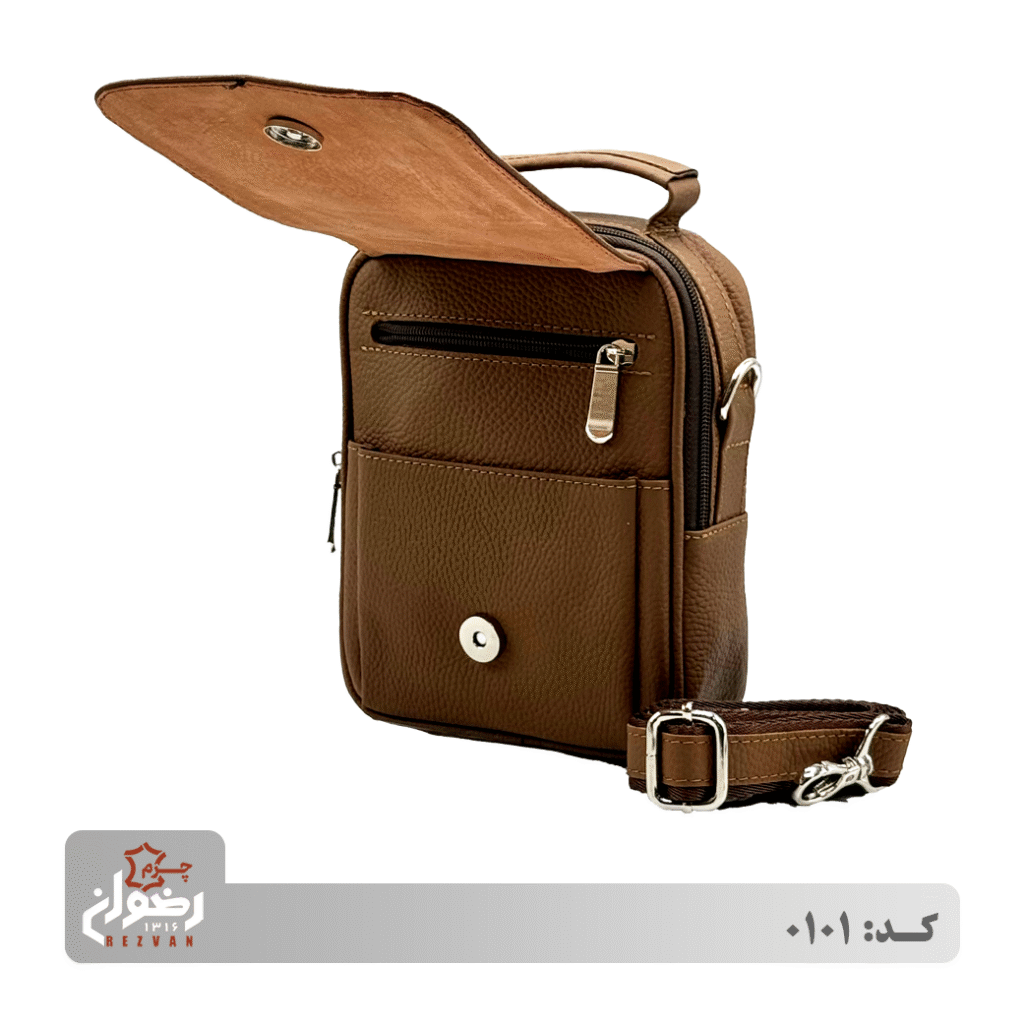 کیف چرم دوشی کد K2