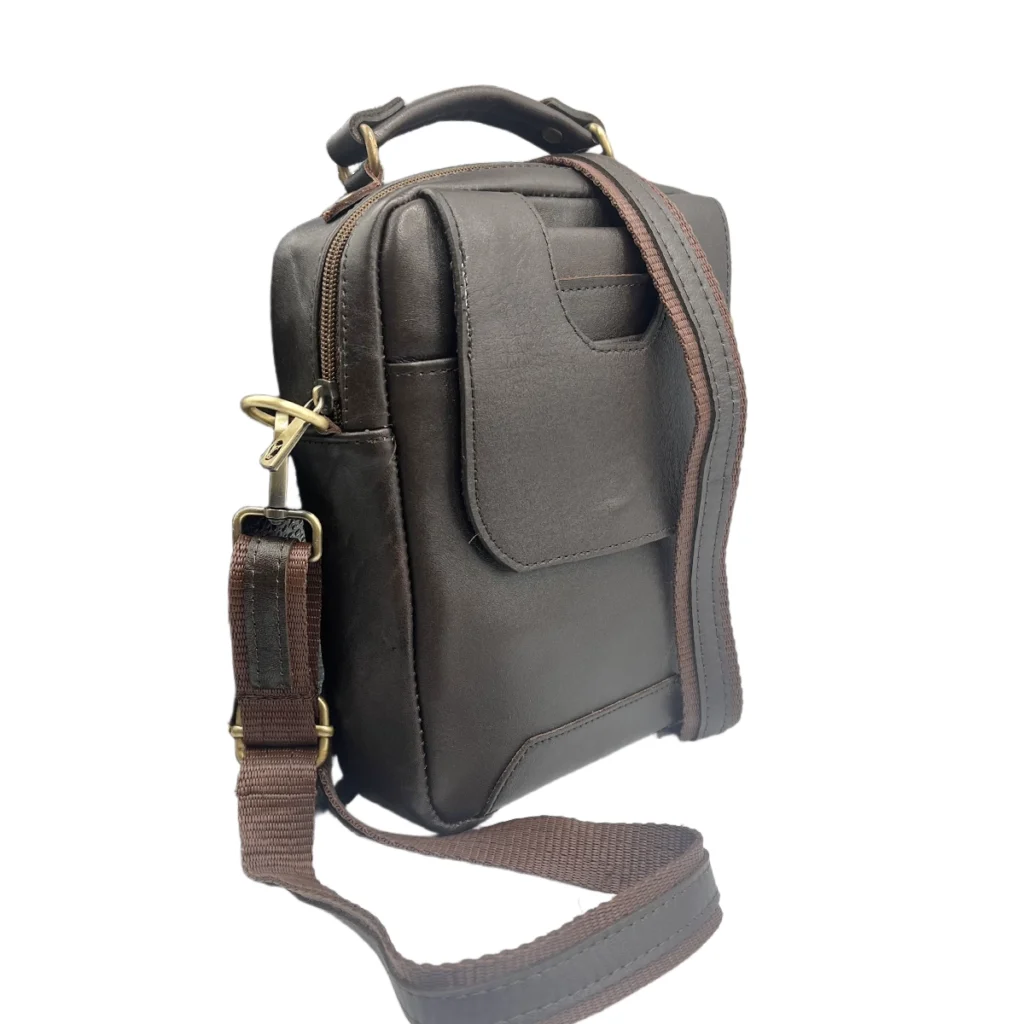 کیف چرم دوشی کد K10