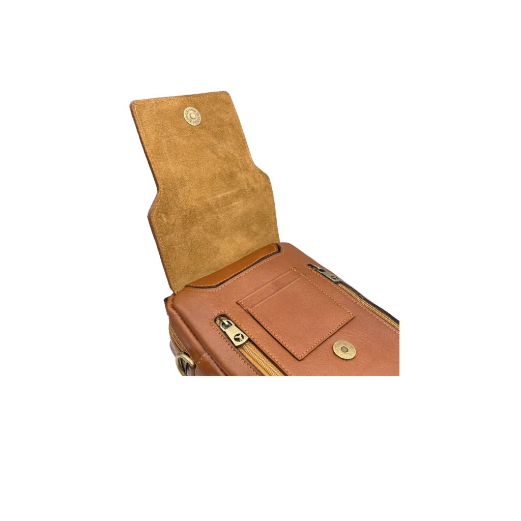 کیف چرم دوشی کد K8