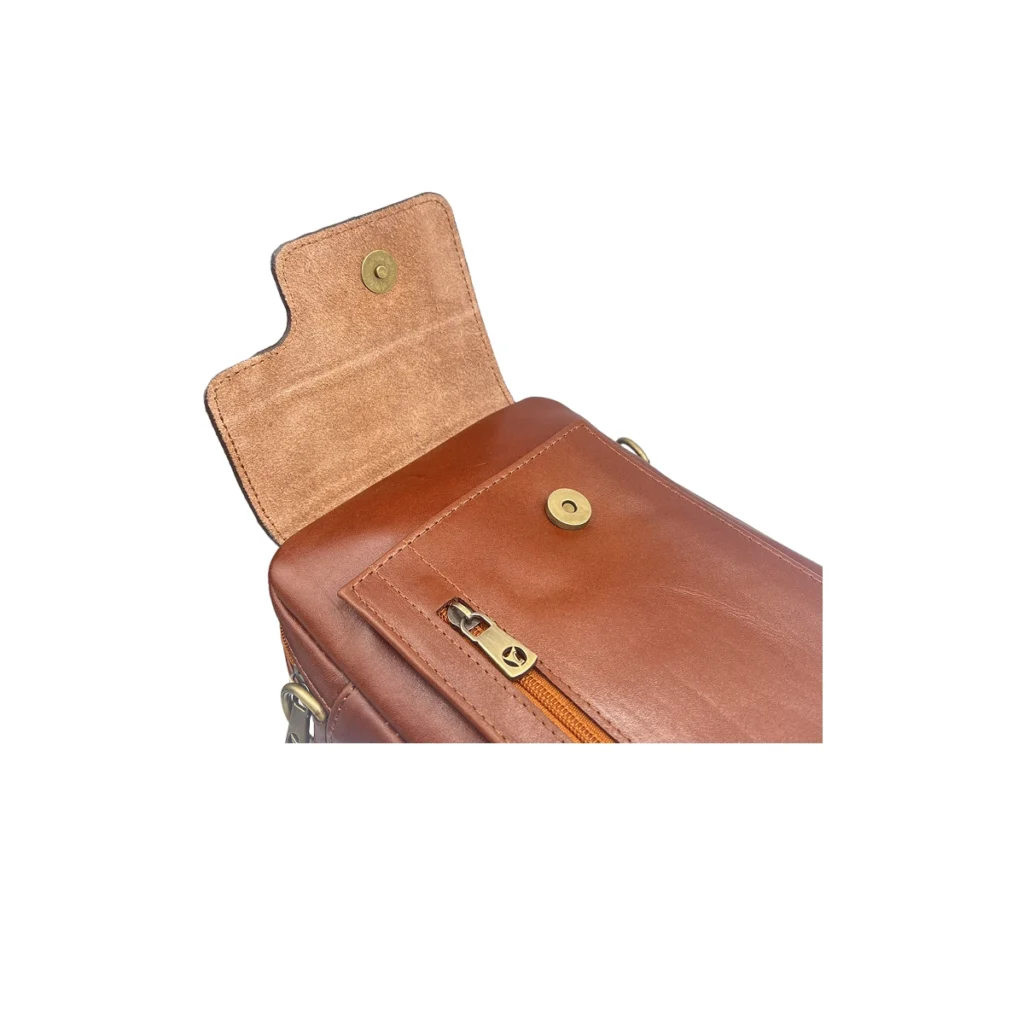 کیف چرم دوشی کد K9